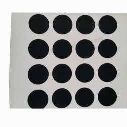 Aangepaste ontwerp zwart huisdier waterdicht zelf-Zelfklevend stickeretiket