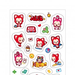 Self Adhesive Custom Craft Paper Sticker Label for Children Toy Wholesale