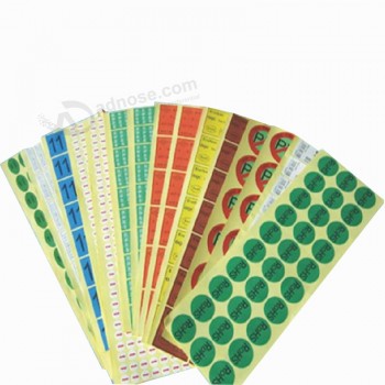 Factory Custom Adhesive Sticker Labels for Cosmetic Products Packaging