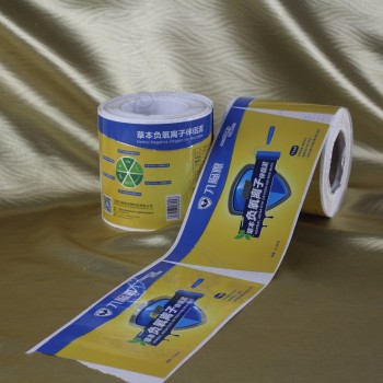 Rotolo di adesivi adesivi in ​​vinile di colori pieni personalizzati