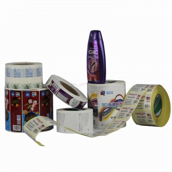 Hot Sale Custom Printing Self Adhesive Label Sticker for Shampoo Package