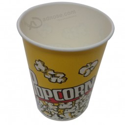 Custom Single Wall Paper Cups for Popcorn