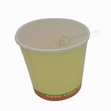 Barato copo de papel de parede duplo descartável personalizado para café e chá