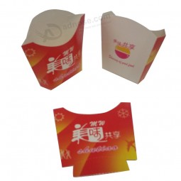 Caja de papel personalizado para patatas fritas al por mayor