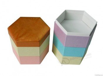 Nova caixa de presente de papel personalizada de fábrica de design para embalagem