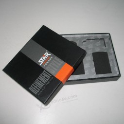 Boîte-cadeau faite sur commande de papier d'usine pour l'emballage de cosmétiques