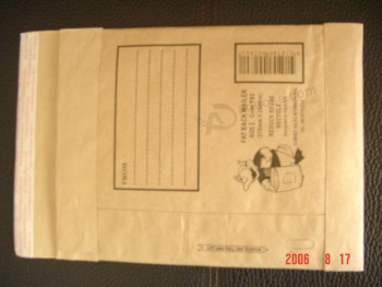 빠른 사용자 정의 kraft 거품 패딩 우편물 특급 우편물