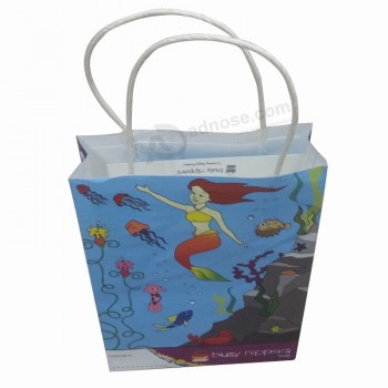 Printed Paper Bag for Shopping and Packing Cheap Wholesale