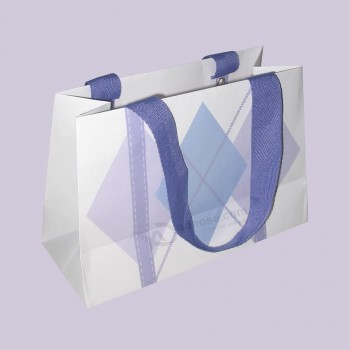 Printed Paper Shopping Gift Bags Cheap Wholesale
