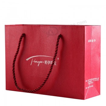 Cheap Custom Paper Shopping Gift Bag for Jewelary
