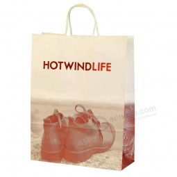 Shopping bag in carta personalizzata per imballaggio di scarpe