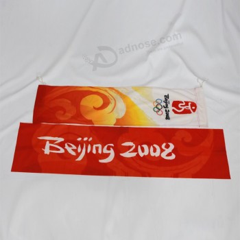 Wholesale customized High Quality Advertising Flag with Fabric for Road