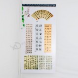 Wholesale customized High Quality Silk Banner/Hanging Flag/Gift Flag
