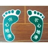 Atacado personalizado de fábrica de alta qualidade personalizado impresso adesivos de piso de vinil decorativo