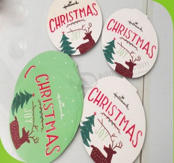 工場直接卸売は、クリスマスdcorationのための高品質のデジタル印刷ビニールウォールデカールをカスタマイズした