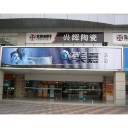 Factory direct Wholesale customized high quality Outdoor Advertisement Revolving Sticker Banner