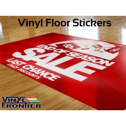 Factory direct Wholesale customized high quality Floor Vinyl Sticker for Decoration