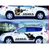 Factory direct Wholesale customized high quality Custom Printed Car Sticker Design