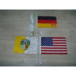 Wholesale Custom Polyester Window Car Flag Of Different countries with high quality