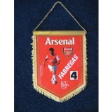 Wholesale sport pennant fabric bunting banner flags football fan pennant with your logo
