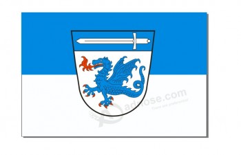 高品質のポリエステルカスタマイズ旗フットボールの旗