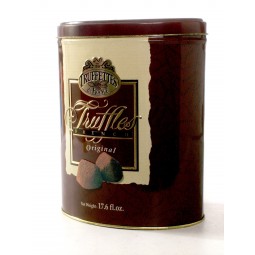 Caja ovalada de encargo al por mayor de la lata del café de la forma para promocional