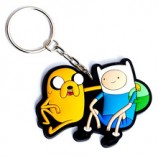 Wholesale Cheap Promotional Custom Soft Rubber Custom Keychain