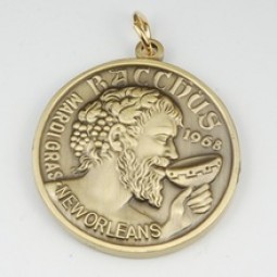 Diseño personalizado su propia medalla de esmalte suave cristiano al por mayor