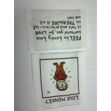 Bolso tejido pp blanco personalizado/Saco para harina de trigo vender a cliente de palestina