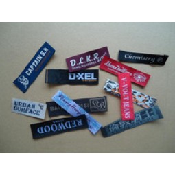 Professional Woven Label Like Main Label/Neck Label with Exquisite Artwork