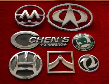 Factory direct wholesale customized high quality Car Signs Namepalte