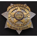 Factory direct wholesale customized high-end Us Police Badge