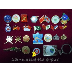Factory direct wholesale customized high-end Multinational Badge