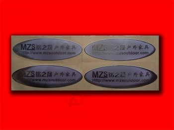 Factory direct wholesale customized high-end Name Plate Logo