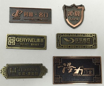 Factory direct wholesale customized high-end Sgin Logo Plate