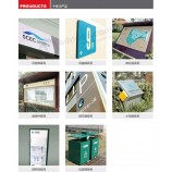 Factory direct wholesale customized high-end Aluminum Licensing Department Guide Sign