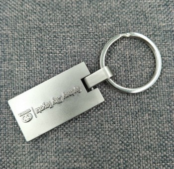 Cheap Wholesale Custom Matt Car Logo Keyring Key Ring