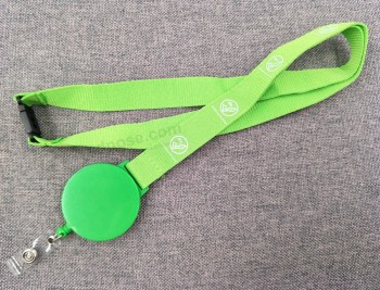 Goedkope promotionele riem op maat zijden bedrukte logo lanyard met yoyo groothandel