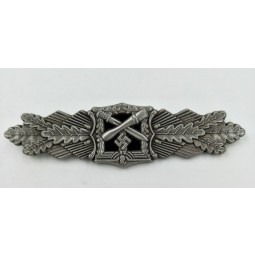 Custom Old Fashion Antique Silver Plated Emblem Badge Cheap Wholesale