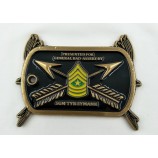 Insigne militaire en bronze pour la collection de souvenirs bon marché en gros
