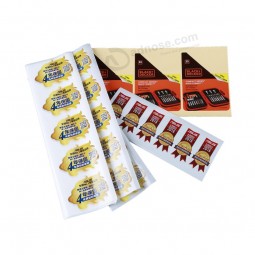 Wholesale customized top quality Adhesive Labels Printing Service Paper/Pet/PP Various Material for Consumer Electronics