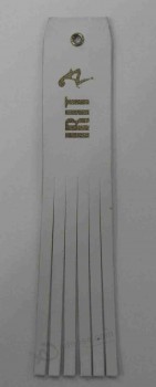 批发定制高品质金箔文字激光切割皮革贴片