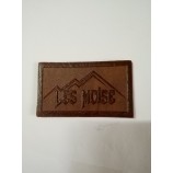 Wholesale customized high quality Customized Logo and Pressed Leather Patch