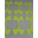 Wholesale customized high quality Green Colour Design Printed Heat Tranfer Label