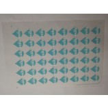 Wholesale customized high quality Customized Design Printing Heat Transfer Label