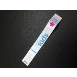 Wholesale customized high quality Satin a Few Colours Printed Label