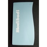 Atacado personalizado de alta qualidade die cut forma impressa Tag roupas de cartão