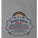 Wholesale customized high quality Die Cut Shape Printed White Card Tag