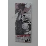 Wholesale customized high quality Clothing Comment Simple Printed Paper Hangtag