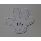 Großhandelspersonifizierte Qualität stanzte Palmenform DruckpaPier hangEtikett